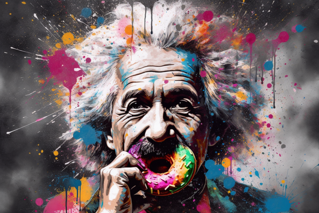 michaelstellman_a_portrait_of_albert_einstein_with_donuts_abstr_b29b7d27-c318-427f-a351-3ce2503ca94c